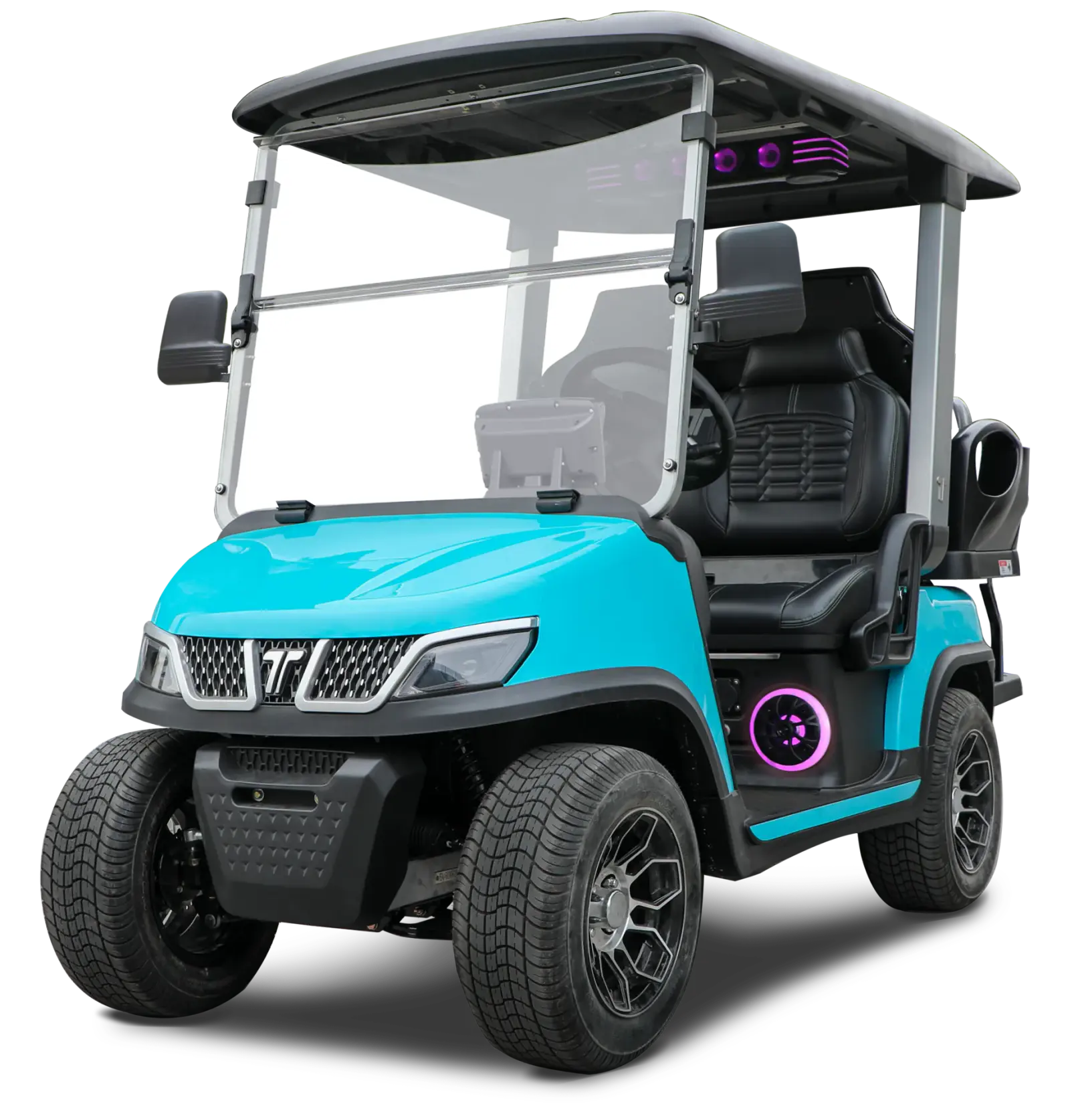 TARA Roadster 2+2 electric medium speed vehicle in Sky Blue