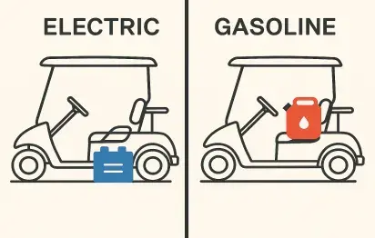 Electric vs. Gasoline Medium Speed Vehicles: Which Is the Best Choice for Your Golf Course in 2025?