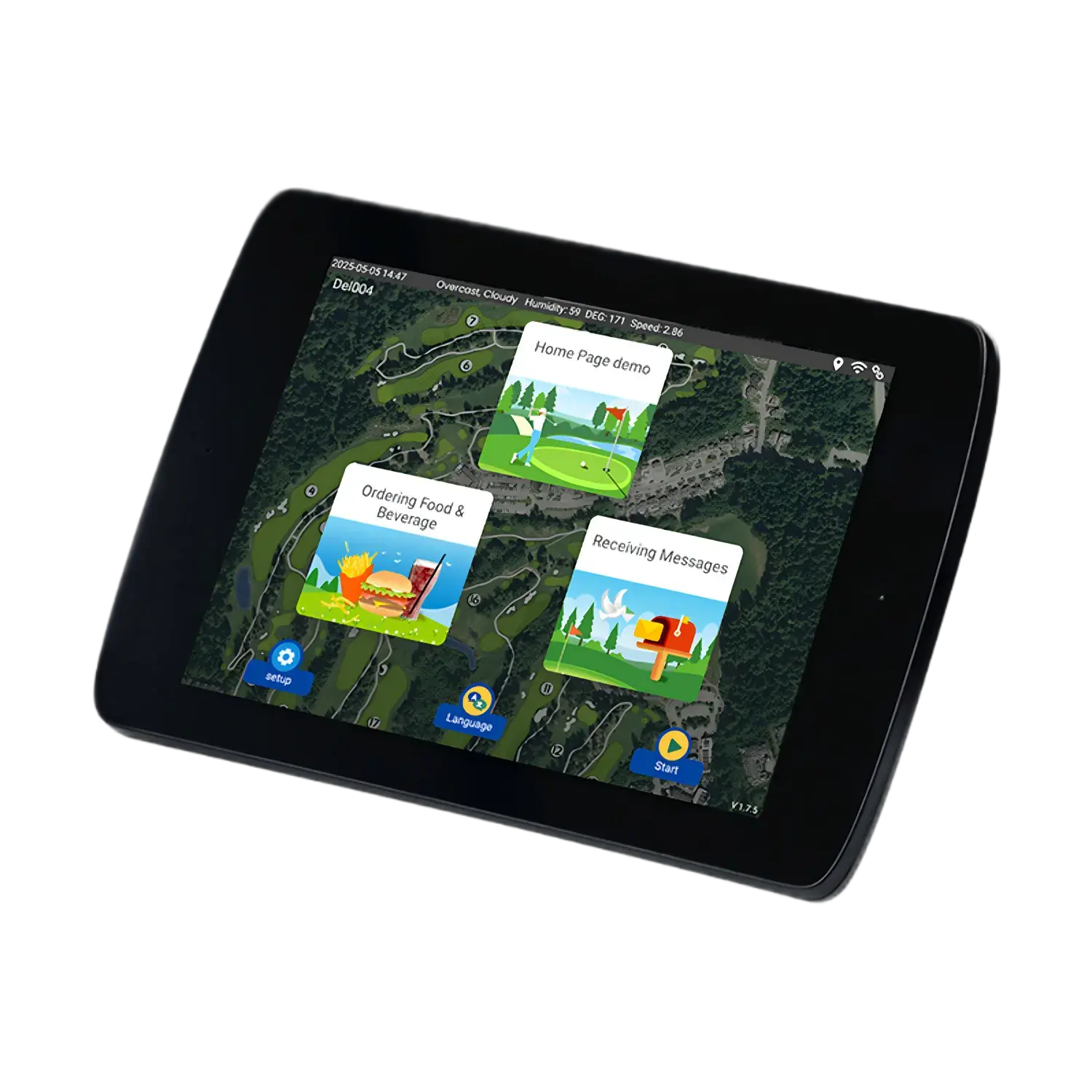 GPS for tara medium speed vehicle