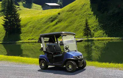 What are the components of an electric medium speed vehicle?