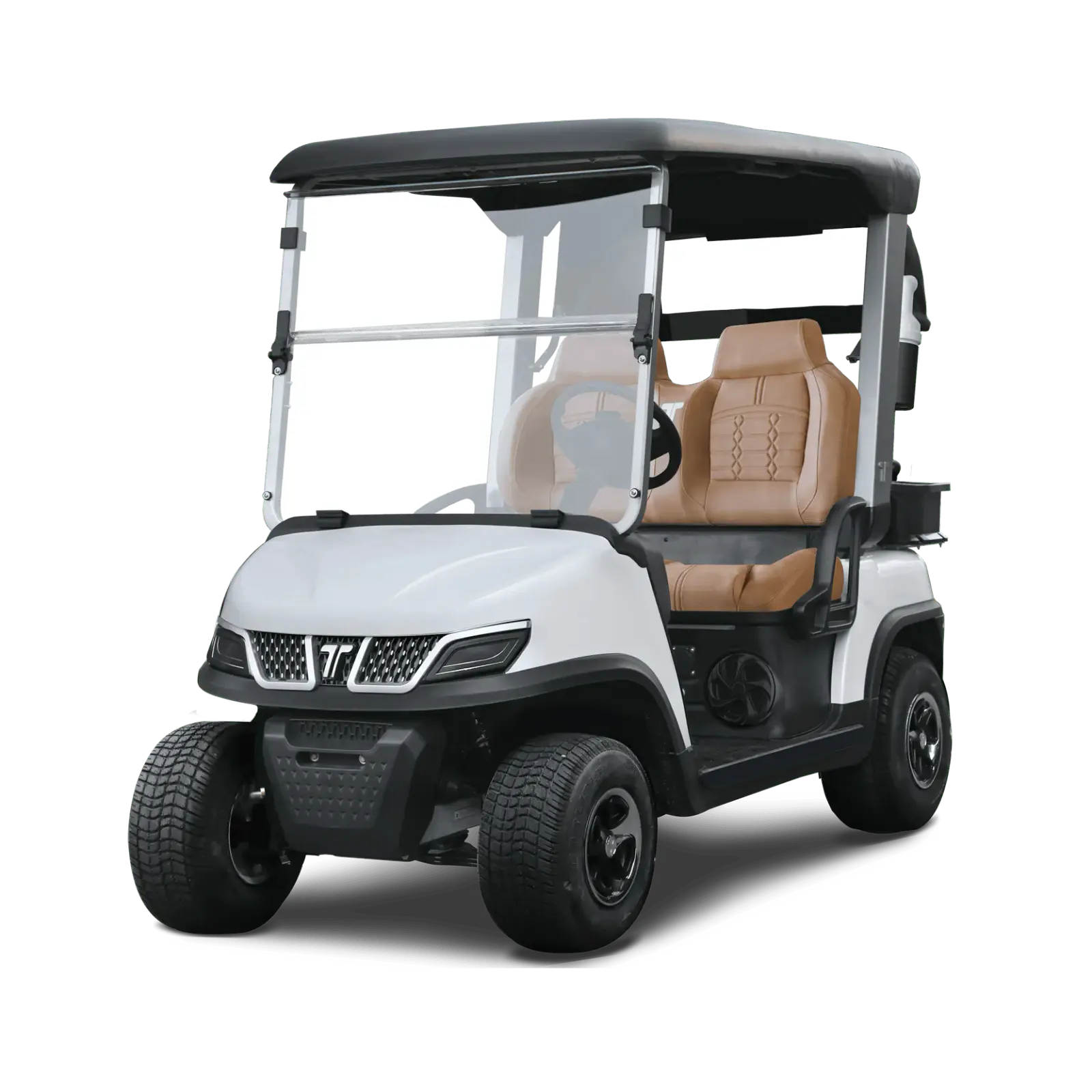 TARA Spirit Pro 2-seater fleet medium speed vehicle in Mineral White