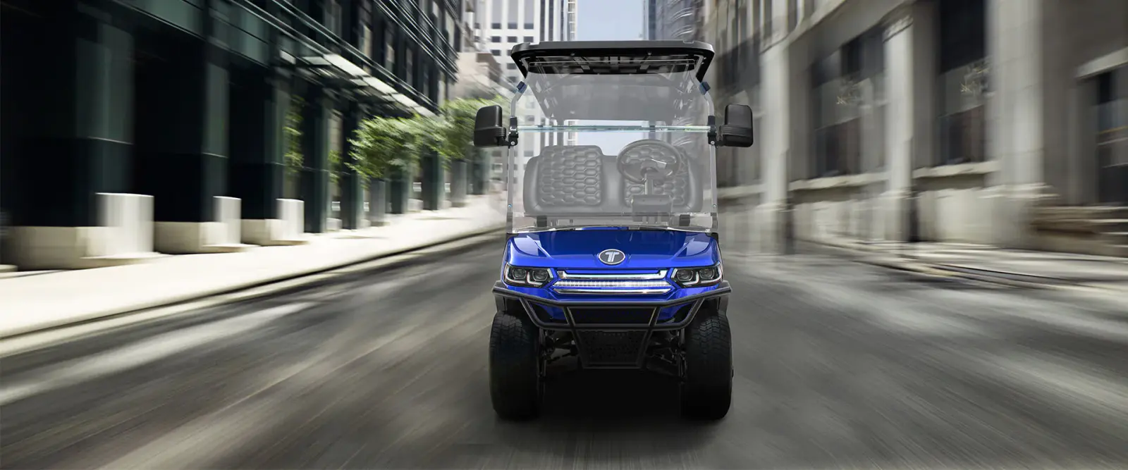 TARA fleet medium speed vehicle on a course path