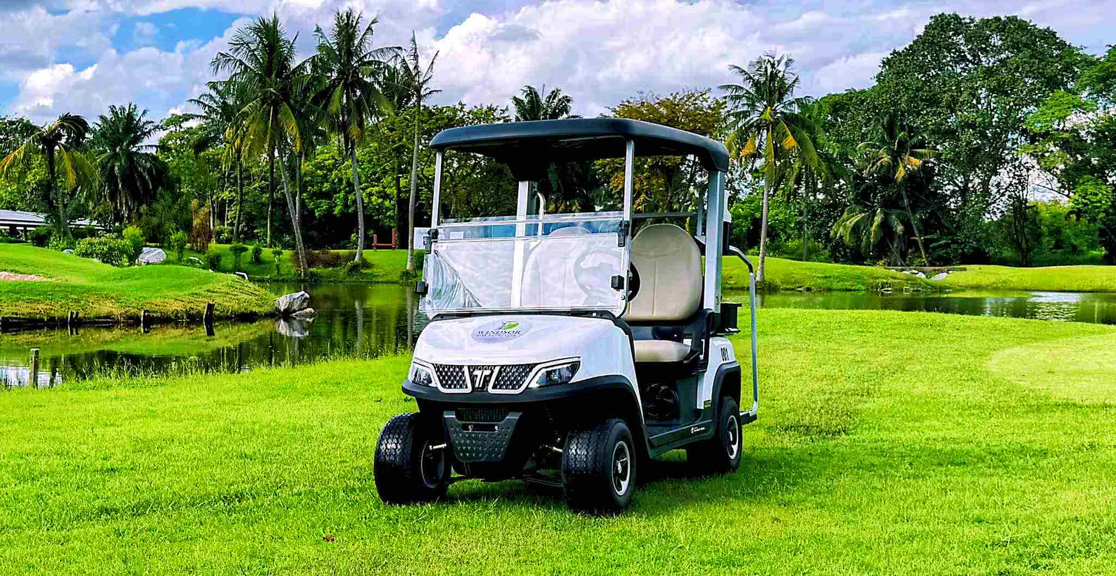 Medium Speed Vehicle LED Headlights Front View