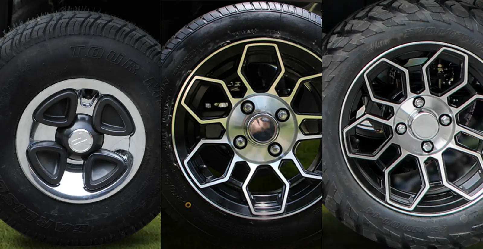 TARA Medium Speed Vehicles Tire Comparison: Course, Street, and Off-Road Options