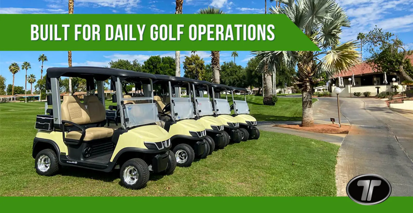 Tara Premium Medium Speed Vehicle Fleet at Private Golf Club