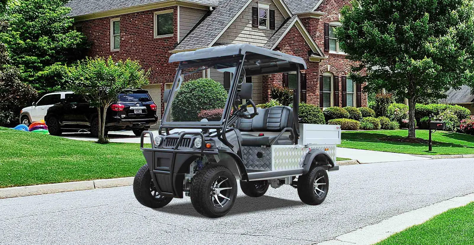 TARA Battery Powered Utility Vehicle on Farm