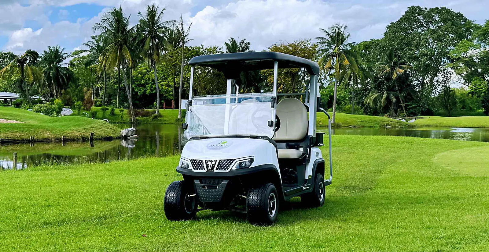 Tara Lithium-Powered Medium Speed Vehicles on the Course