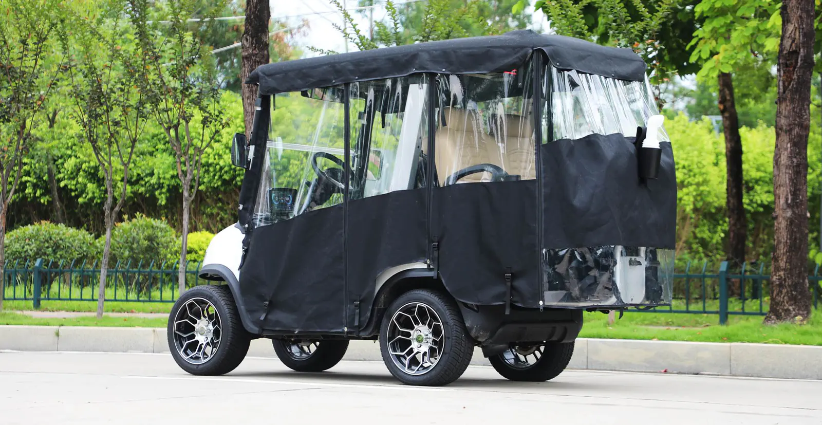Tara Electric Medium Speed Vehicle with Weatherproof Enclosure