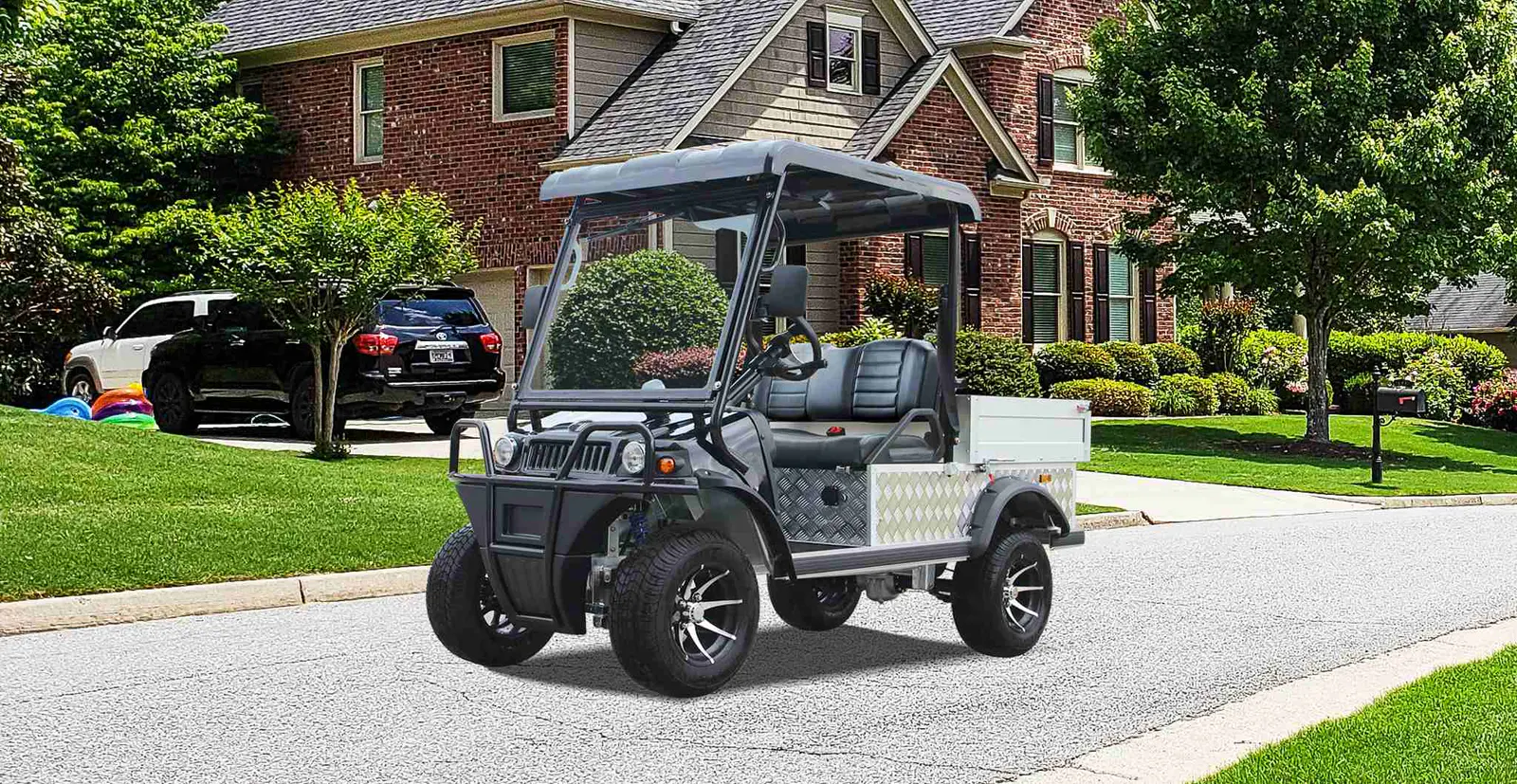 Tara Road Ready Medium Speed Vehicle – Street-Legal Electric Cart for Urban and Resort Use