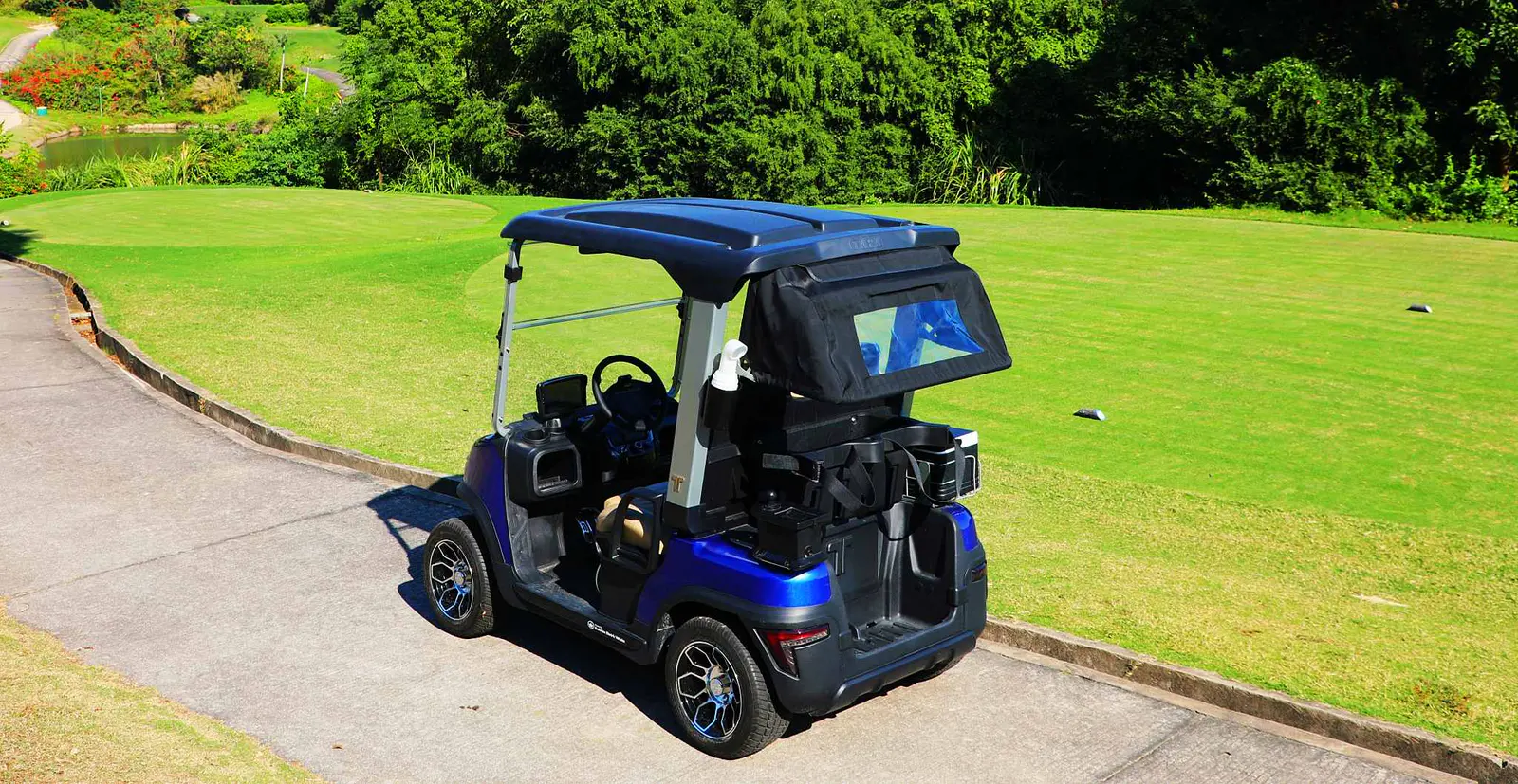 TARA MSV Medium Speed Vehicle Operating on Golf Course