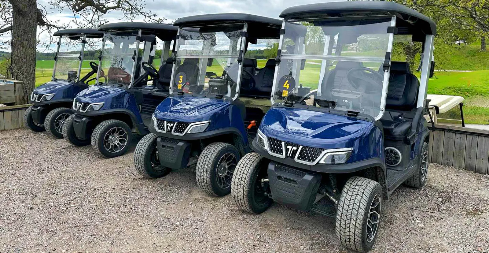Tara Lithium Medium Speed Vehicle Fleet Management Solution for High Traffic Golf Courses