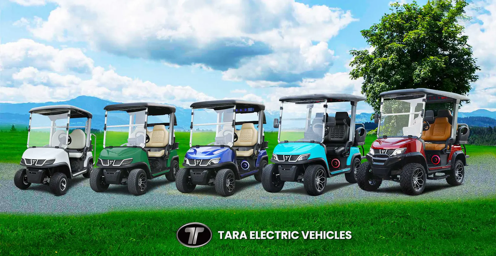 Lifted TARA Medium Speed Vehicles on Course