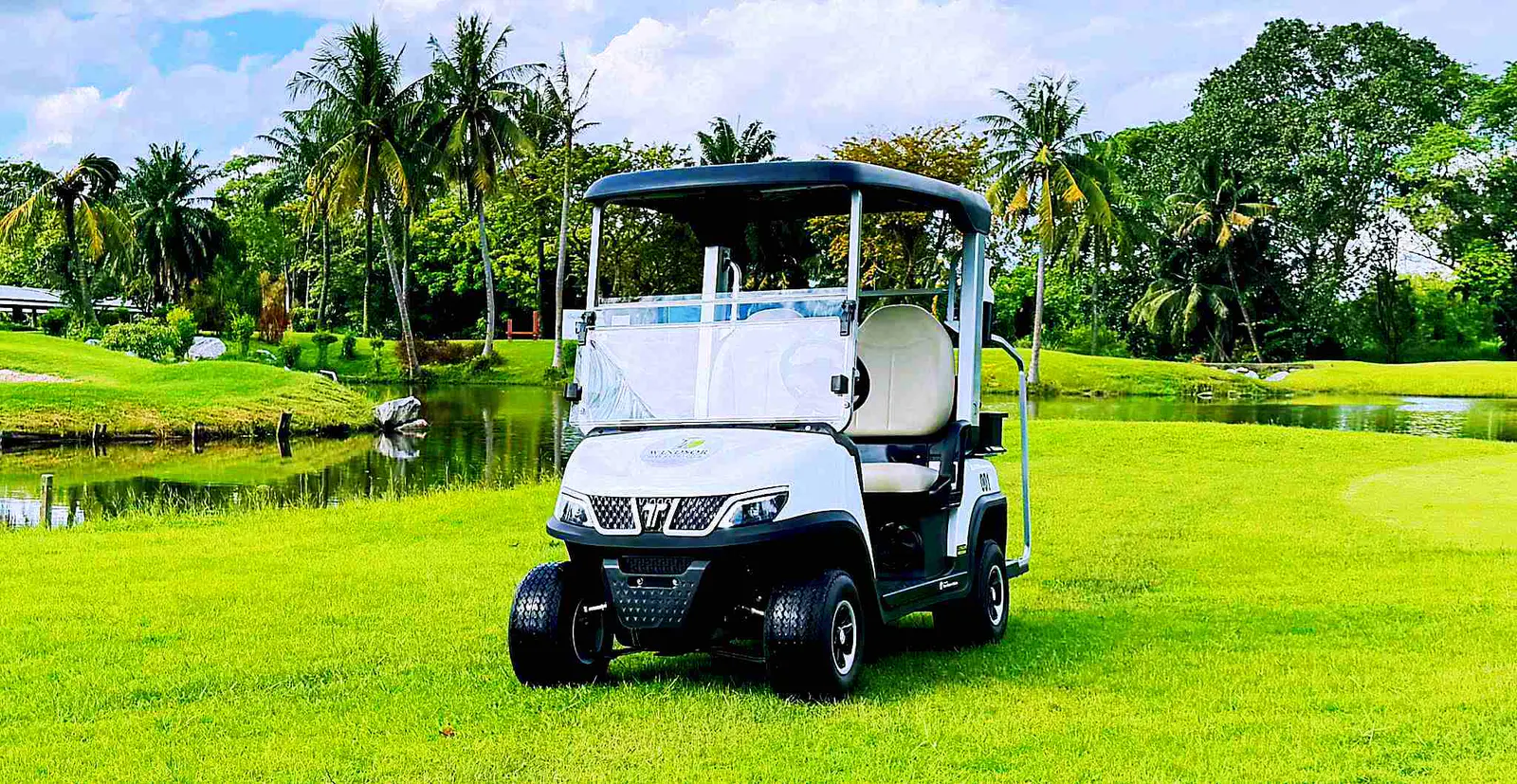 Electric Medium Speed Vehicle for Golf Course Transportation