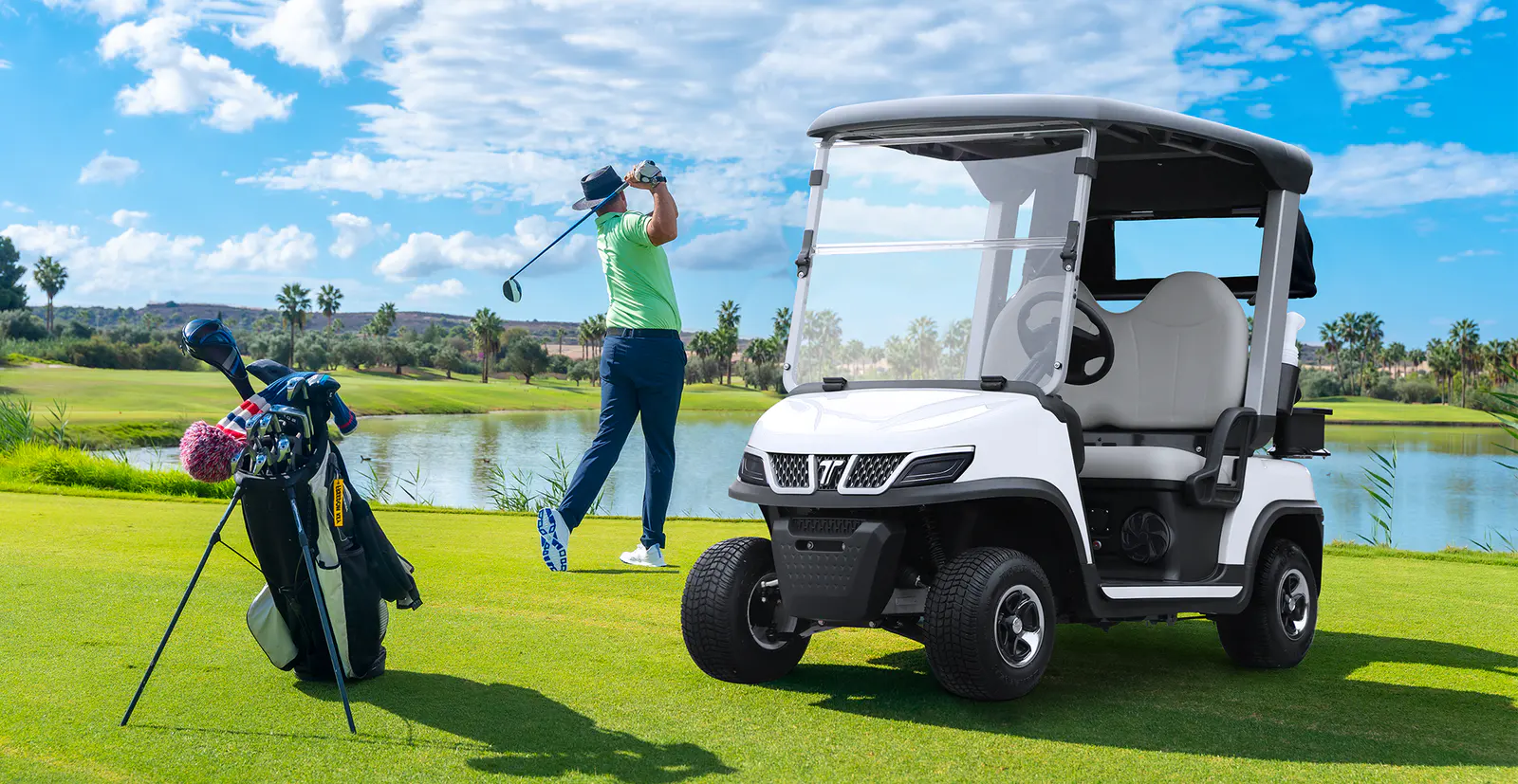 spirit pro medium speed vehicle for golf courses