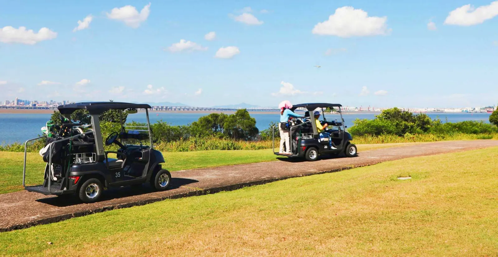 Tara Electrical Medium Speed Vehicle for Golf Course
