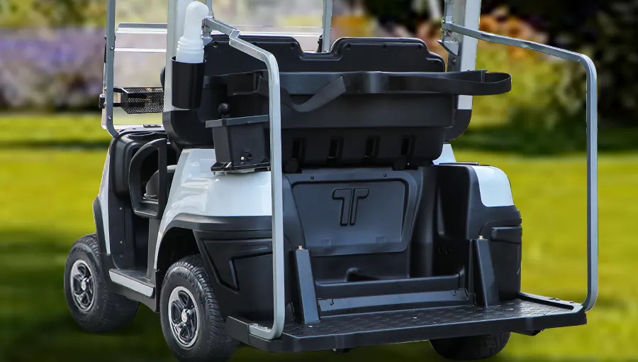 CADDIE STAND AND GOLF BAG RACK