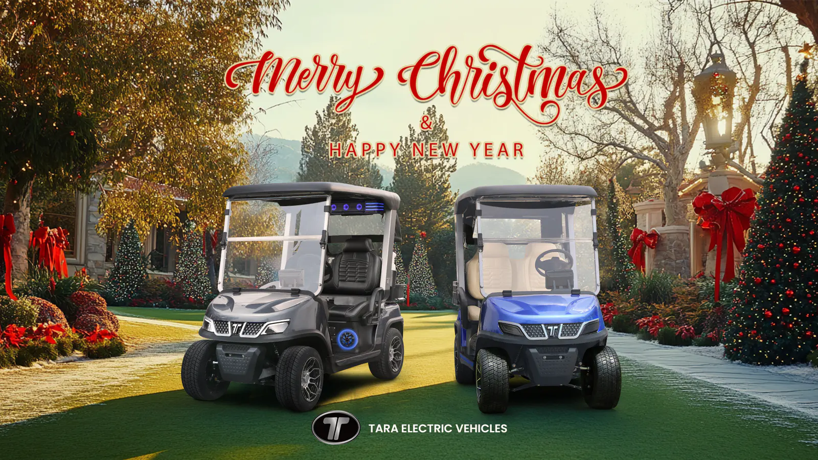 Happy Holidays from TARA Medium Speed Vehicles!