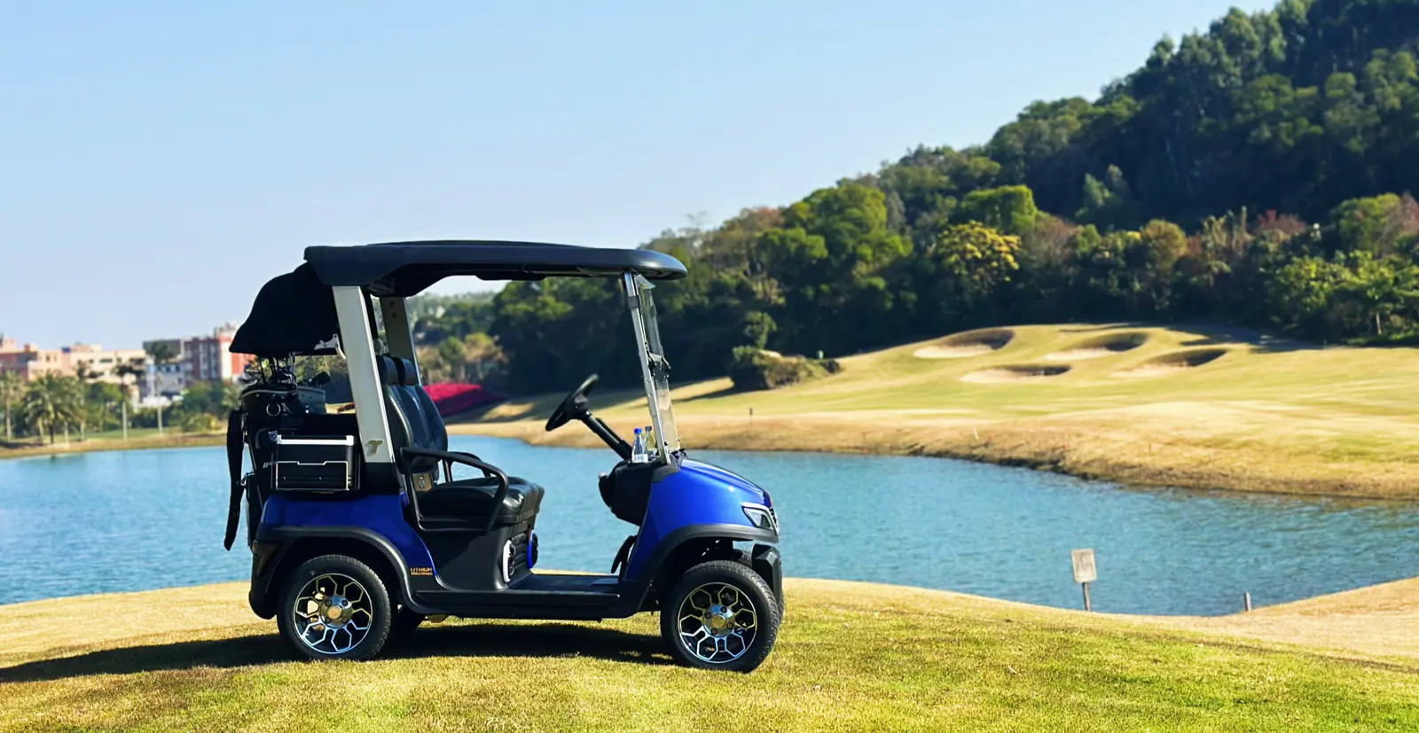 Tara Spirit Plus Golf Car Driving on a Golf Course