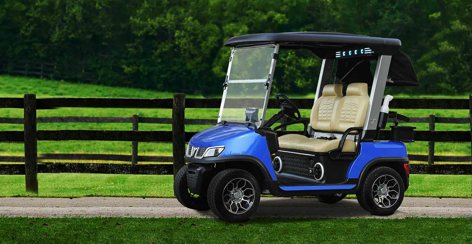 Electric Dealer Medium Speed Vehicle by Tara