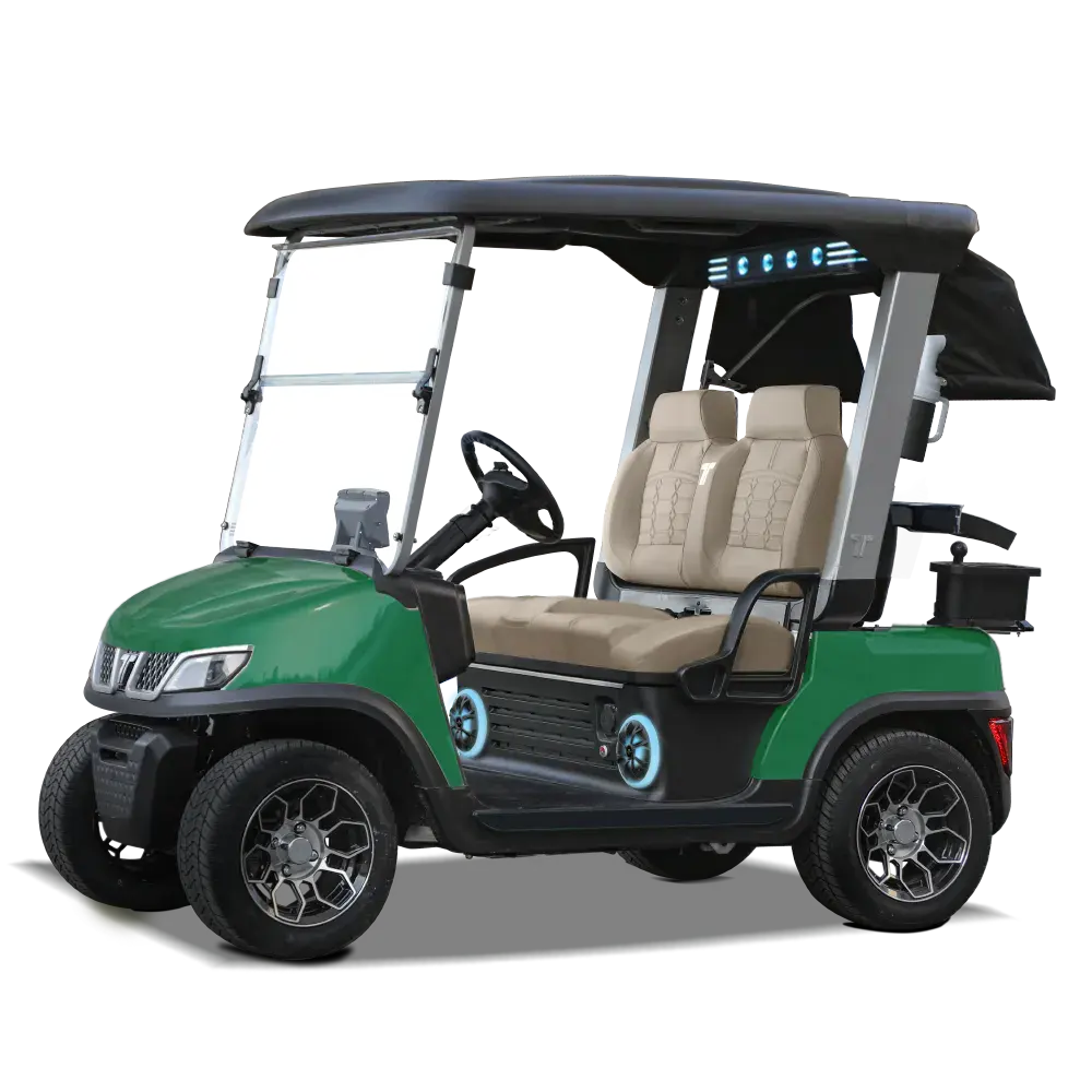Green Tara Spirit Plus Medium Speed Vehicle Built for Golfers
