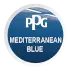 MEDITERRANEAN BLUE COLOR ICON